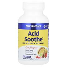 Acid Soothe Средства от изжоги Enzymedica 90 капсул