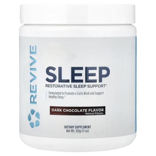 Основне фото товара Revive, Sleep Dark Chocolate, Підтримка сну, 312 г
