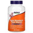 Фото товару NOW, Beta-Sitosterol Plant Sterols, Бета-Ситостерол, 180 капсул