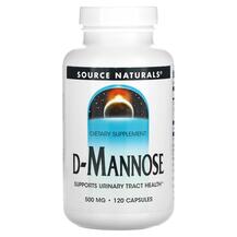 D-Манноза 500 мг D-Mannose 500 mg 120 Source