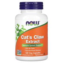 Котячий кіготь 334 мг Cat's Claw 334 mg Extract NOW