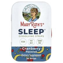 Підтримка сну Sleep Dissolving Strips Cranberry MaryRuth's