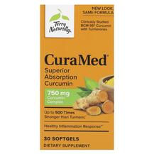 CuraMed Superior Absorption Curcumin 750 mg Куркумин Terry