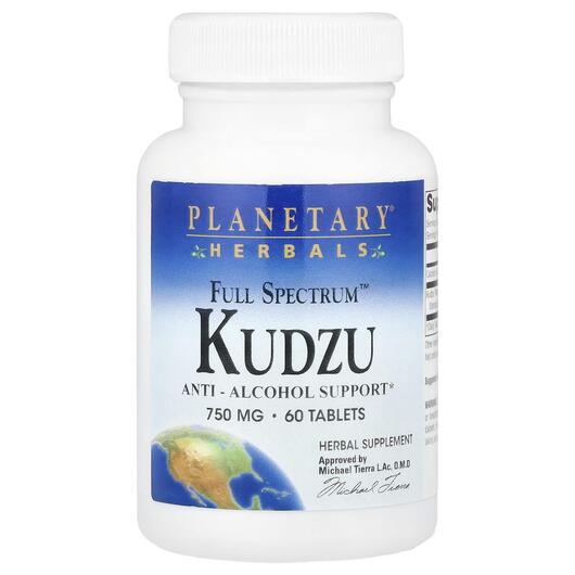 Основне фото товара Full Spectrum Kudzu 1500 mg, Кудзу, 60 таблеток
