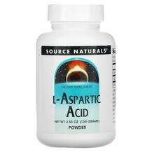 L-Aspartic Acid Powder L-Аспартат Source Naturals