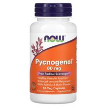 Пікногенол 60 мг Pycnogenol 60 mg NOW 50 капсул