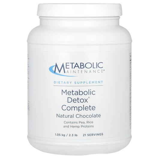 Основне фото товара Metabolic Detox Complete Natural Chocolate, Детокс та очищення, 1