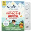 Фото товару Nordic Omega 3 Fishies Yummy Tutti Frutti Taste, Омега 3, 36 рибо