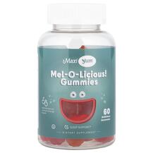 Mel-O-Licious! Gummies Natural Cherry & Orange 1 mg Maxi