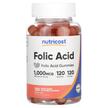 Фото товара Folic Acid Gummies Berry, Витамин B9 Фолиевая кислота, 120 таблет