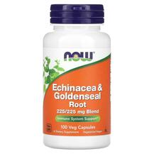 Ехінацея та Жовтокорінь Echinacea & Goldenseal NOW