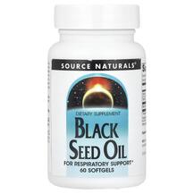 Black Seed Oil Черный тмин Source Naturals 60 капсул