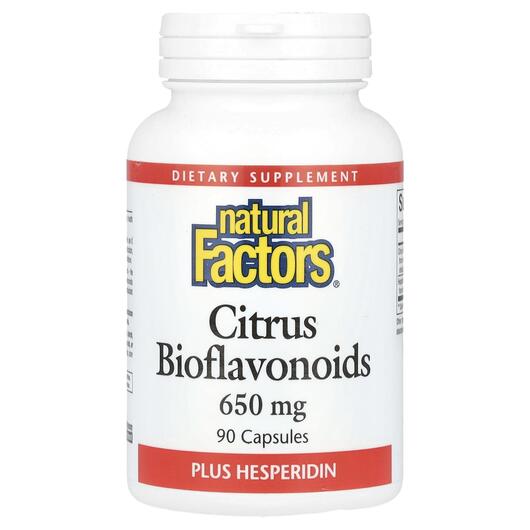 Основное фото товара Биофлавоноиды, Citrus Bioflavonoids plus Hesperidin, 90 капсул