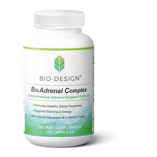 Основне фото товара Bio-Design, BioAdrenal Complex, Підтримка наднирників, 120 капсул