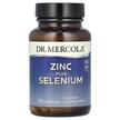Dr. Mercola, Zinc Plus Selenium, Цинк та Селен, 30 капсул