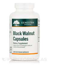 Black Walnut Черный Орех Genestra 180 капсул