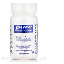 Вітамін B9 Фолієва кислота Folic Acid Pure Encapsulations