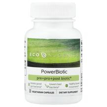 PowerBiotic Пребиотики Econugenics 30 капсул