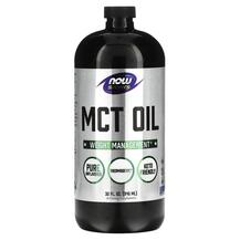 MCT Олія Sports MCT Oil NOW Foods 946 мл