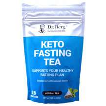 Dr. Berg, Keto Fasting Tea Sweetened, Кето чай для схуднення, ...