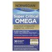 Фото товару Super Critical Omega Orange Flavor, Омега 3, 30 Enteric-Coated So