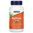 Фото товару NOW, Saffron 50 mg, Шафран 50 мг, 60 капсул