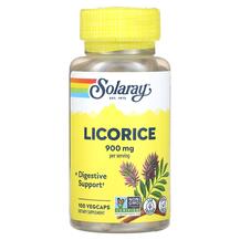 Licorice 450 mg Лакрица 450 мг Solaray 100 капсул Licorice 450 mg Лакрица 450 мг Solaray 100 капсул