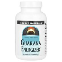 Гуарана Екстракт Guarana Energizer 900 mg Source