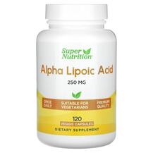 Альфа-ліпоєва Alpha Lipoic Acid 250 mg Super
