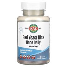 Червоний дріжджовий рис Red Yeast Rice 1200 mg KAL