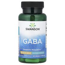 GABA Maximum Strength 750 mg ГАМК Swanson