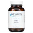 Фото товару Metabolic Maintenance, NAC 600 mg, N-ацетилцистеїн, 60 капсул