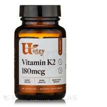 Вітамін K Філохінон Vitamin K2 180 mcg Utzy Naturals Вітамін K Філохінон Vitamin K2 180 mcg Utzy Naturals