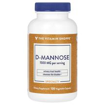 D-Mannose 1500 mg Д-манноза TheVitaminShoppe 120 капсул