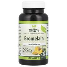 Бромелайн Bromelain 500 mg Herbal Secrets