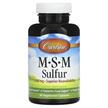 Carlson, Метилсульфонилметан МСМ, MSM Sulfur 1000 mg, 90 капсул