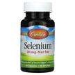 Carlson, Selenium 200 mcg, Селен, 60 капсул