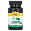 Country Life, Biotin 5 mg, Биотин 5000 мкг, 120 капсул