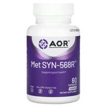 Червоний дріжджовий рис Met SYN-568R AOR 60 капсул