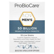 Men's Probiotics with Prebiotic 50 Billion 30 капсул