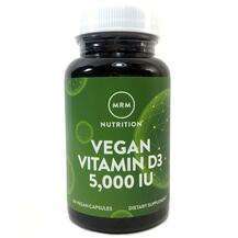 MRM Nutrition, Vegan Vitamin D3 5000 IU, Веганський Вітамін D3...