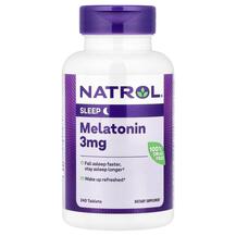 Melatonin 3 mg 240 Мелатонин 3 мг Natrol 240 таблеток