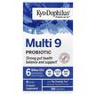Kyolic, Пробиотики, Multi 9 Probiotic, 180 капсул