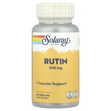 Rutin 500 mg Рутин 500 мг Solaray 90 капсул