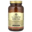 Solgar, L-Lysine Free Form 1000 mg, L-Лізин 1000 мг, 100 таблеток