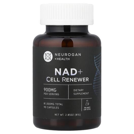 Основне фото товара NAD+ Cell Renewer 900 mg, Нікотинамід НАД+, 90 капсул