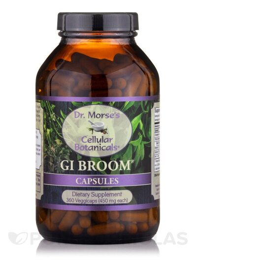 Основное фото товара Поддержка кишечника, GI Broom Capsules, 360 Veggicaps