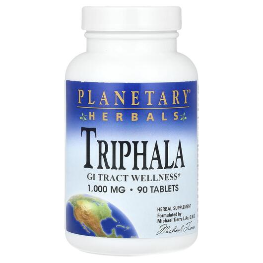 Основне фото товара Planetary Herbals, Triphala, Трифала, 90 таблеток