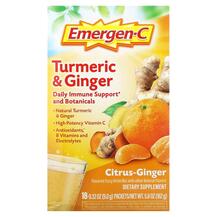 Turmeric & Ginger Citrus-Ginger 18 Packets Экстракт