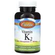 Фото товару Vitamin K2 as MK-7 Menaquinone 180 mcg, Вітамін K2, 180 капсул
